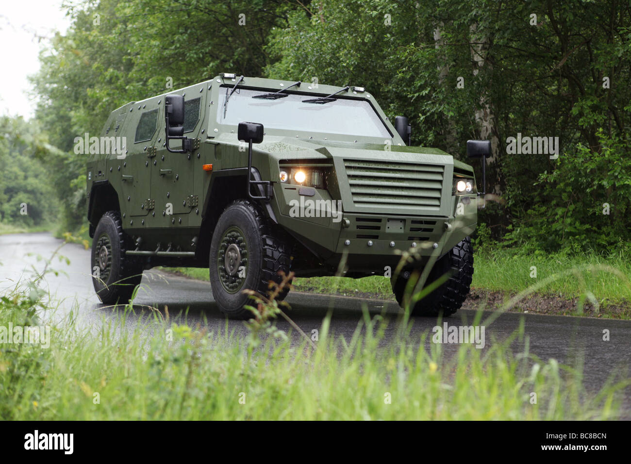 Prototyp des Armoured Multipurpose Vehicle AMPV gepanzertes Fahrzeug fuer die Bundeswehr Hersteller Rheinmetall Defence und Krau Stock Photo