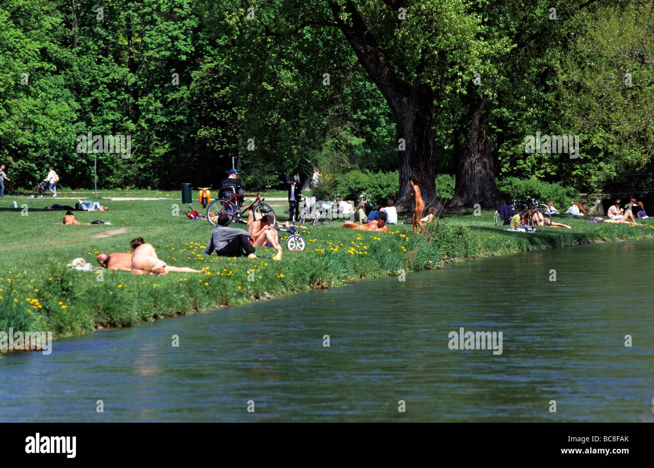 english garden munich nudist area Fasci Garden