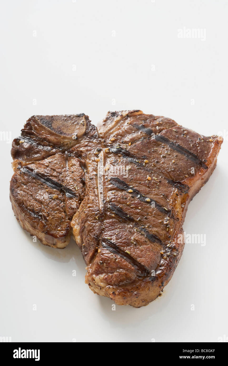 Grilled t bone steak on hi-res stock photography and images - Alamy