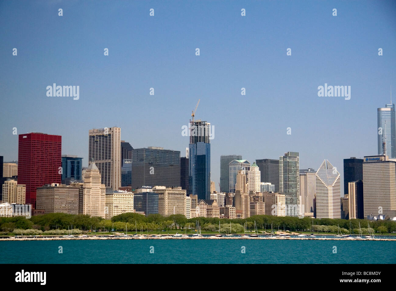 Michigan america skyline hi-res stock photography and images - Alamy