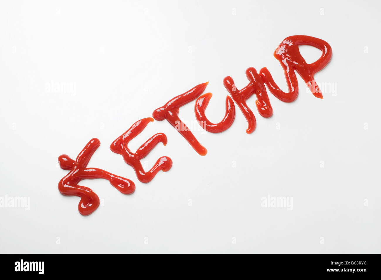 The word KETCHUP Stock Photo Alamy