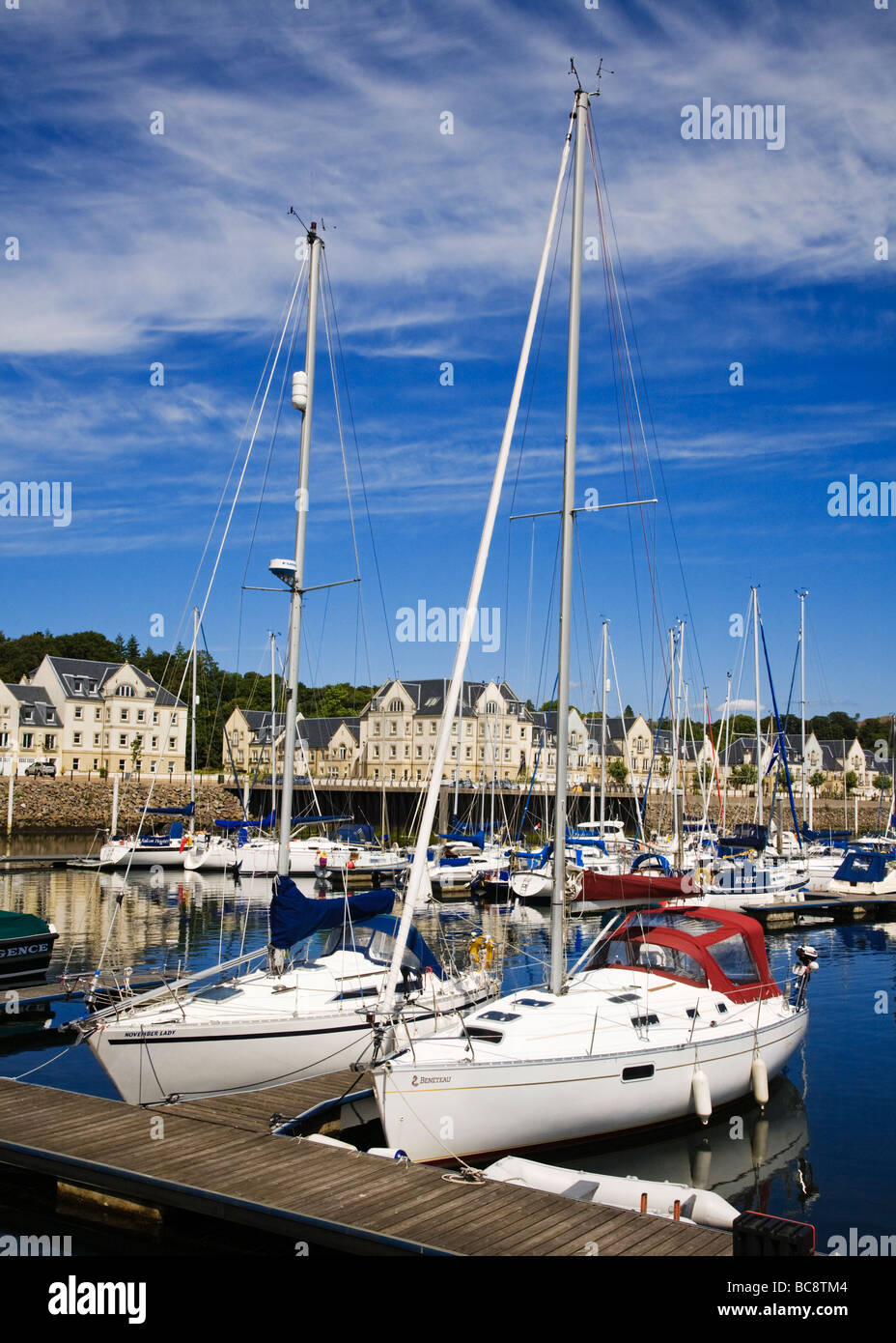 Inverkip Marina, Inverkip, North Ayrshire, Scotland Stock Photo Alamy