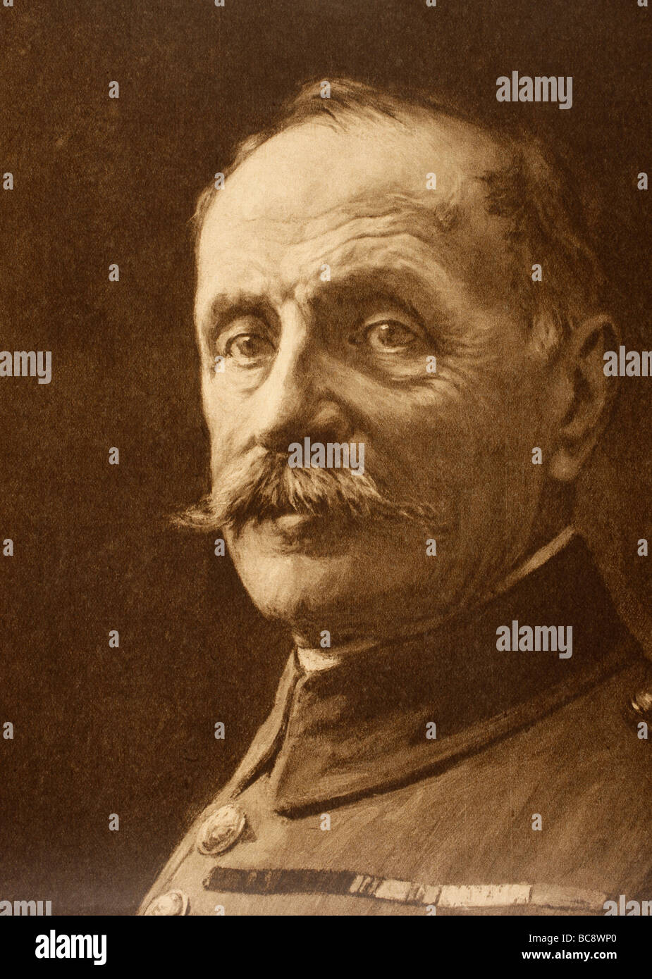 Marshal of France, Ferdinand Foch, 1851 to 1929. Stock Photo