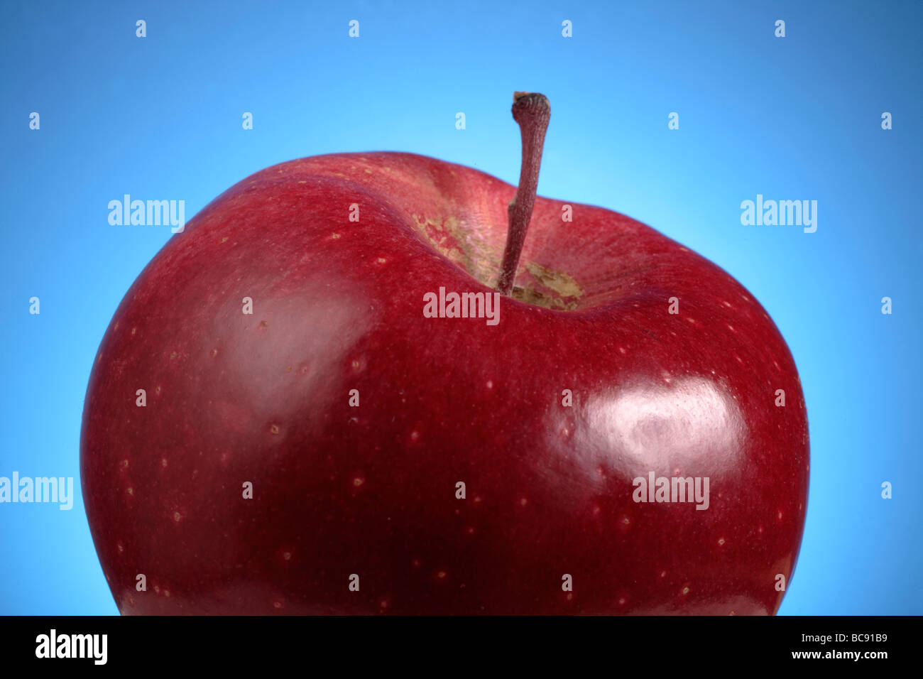 red apple,Red Star Stock Photo