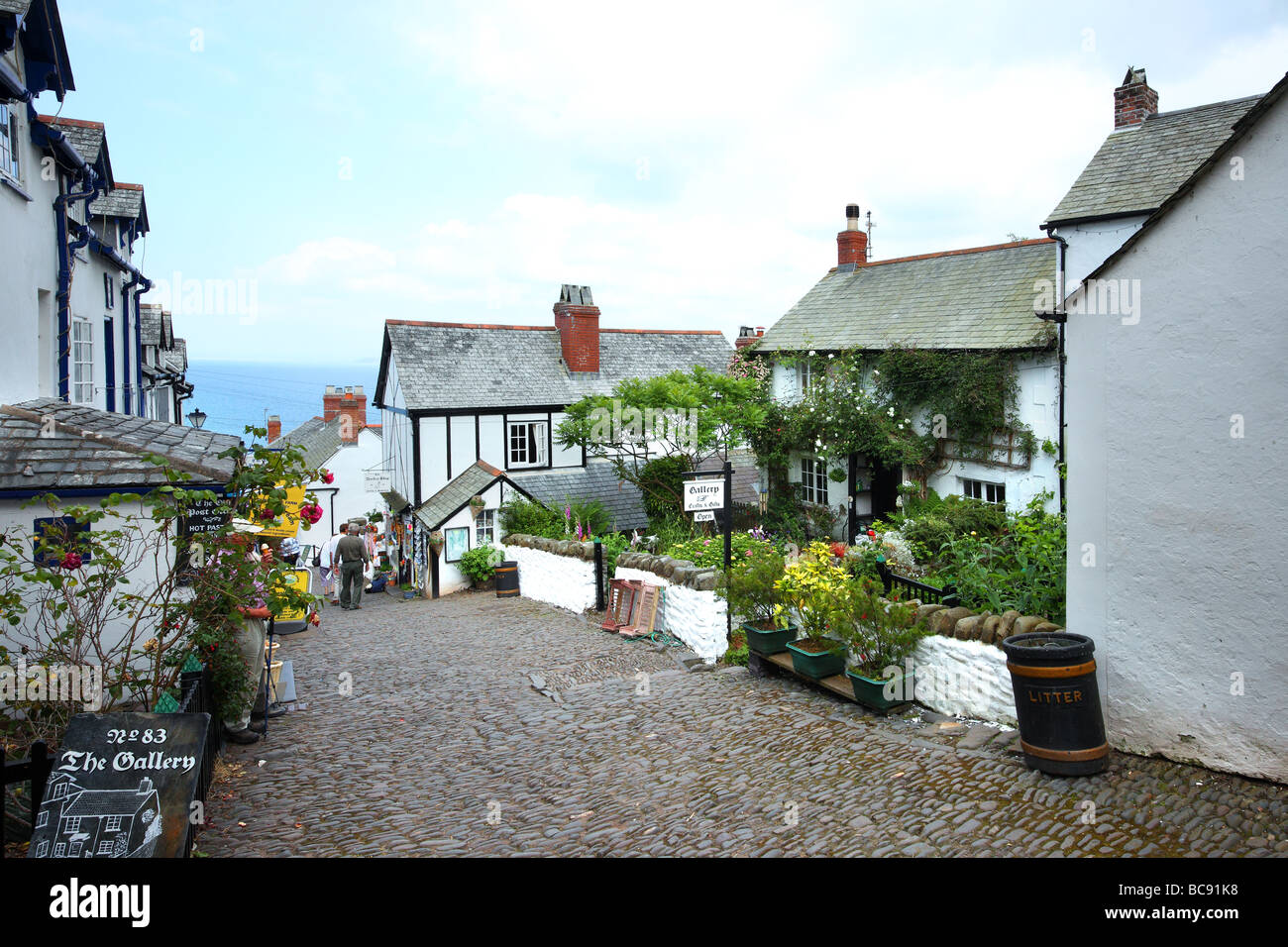 Image taken at Clovelly, North Devon Coast, England, UK Stock Photo Alamy