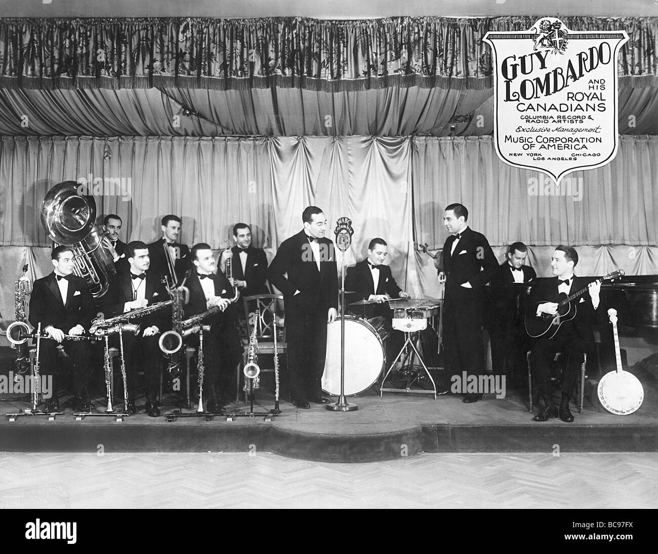 GUY LOMBARDO And The Royal Canadians US Orchestra Stock Photo Alamy