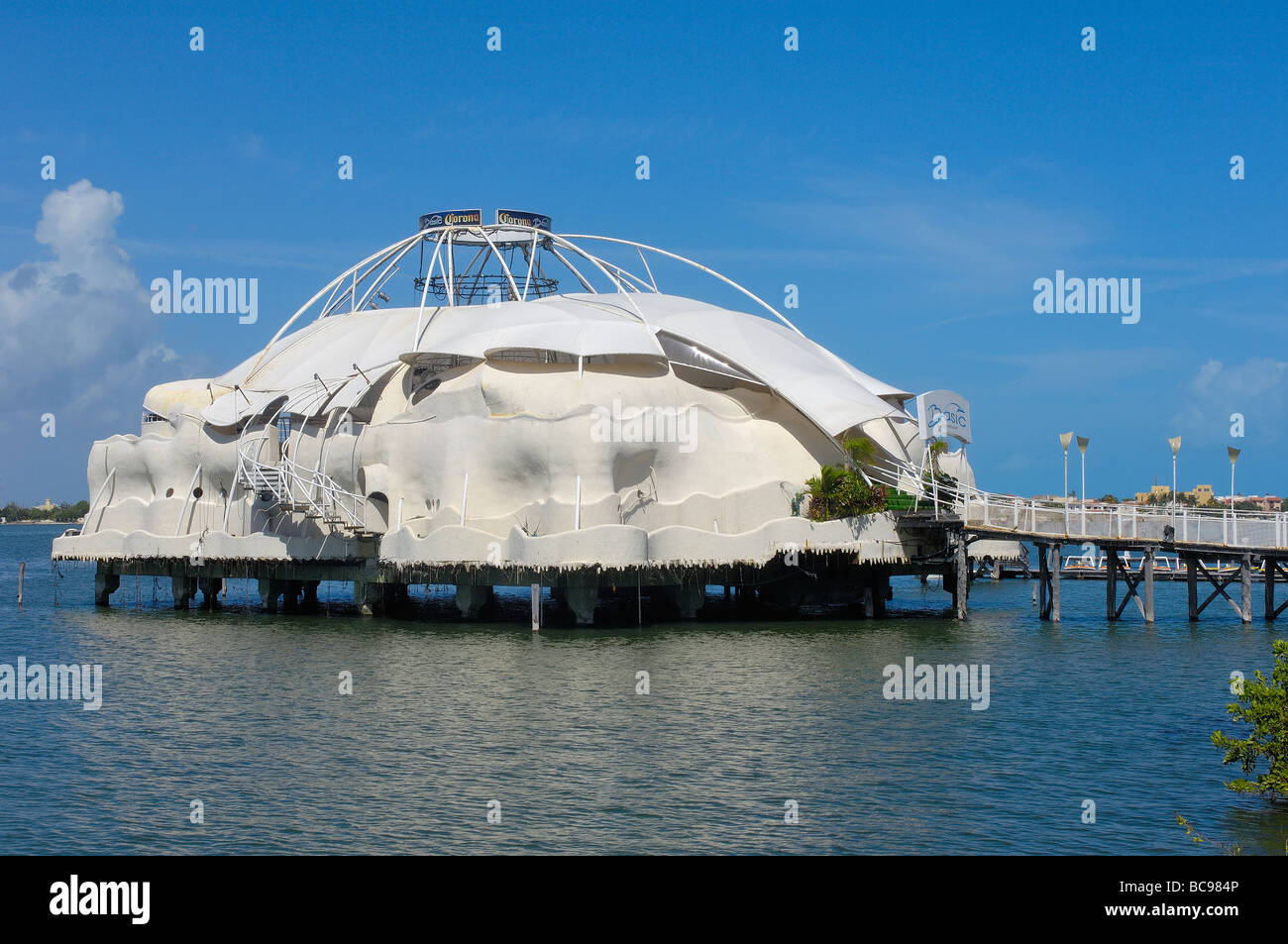 Discotheque Basic Fun famous meeting Point at Cancun Caribe Quintana ...