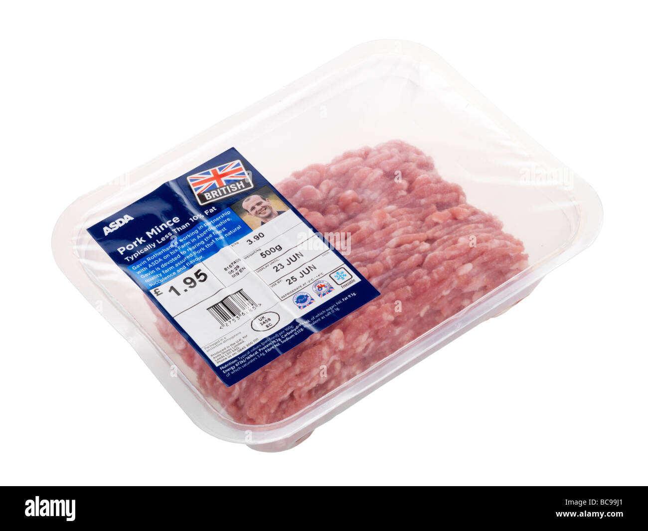 Mince Pork Stock Photo