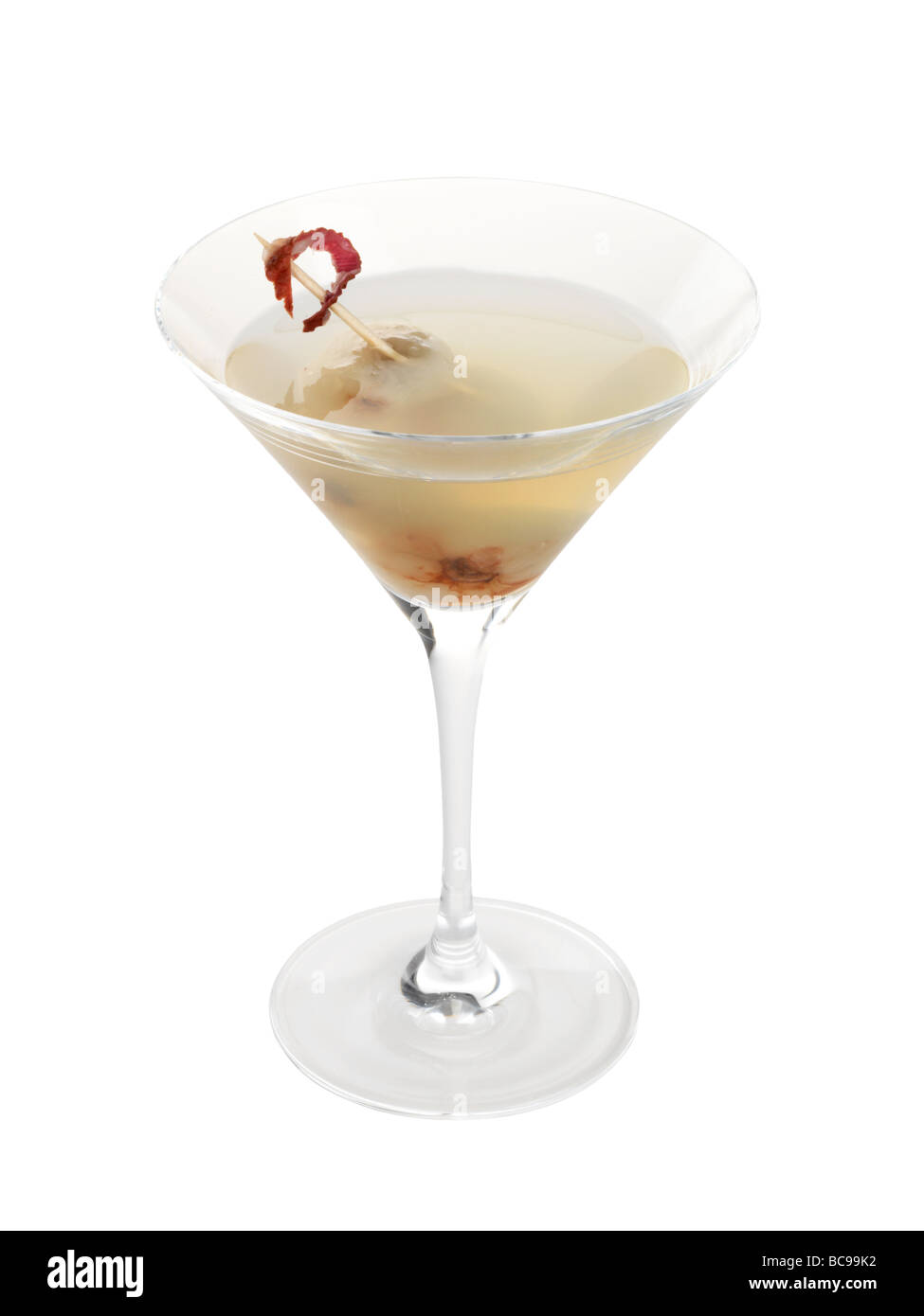 Lychee Martini Cocktail Stock Photo