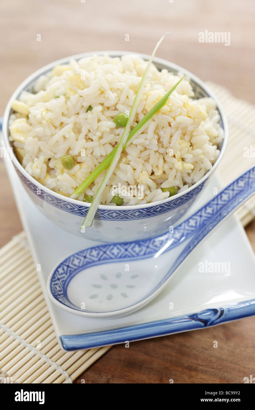 Egg Fried Rice Stock Photo - Alamy