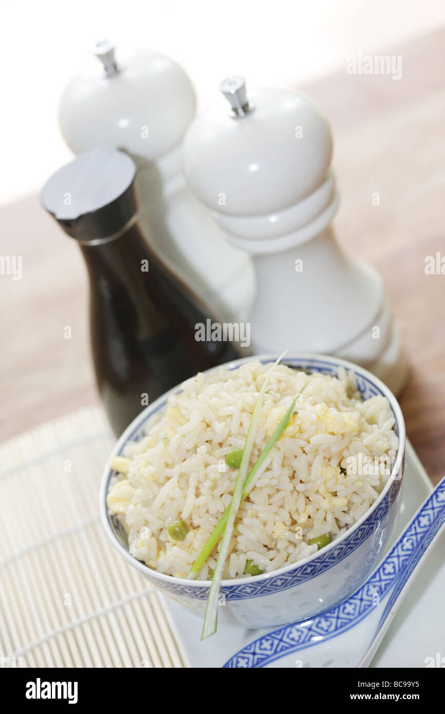 Egg Fried Rice Stock Photo - Alamy