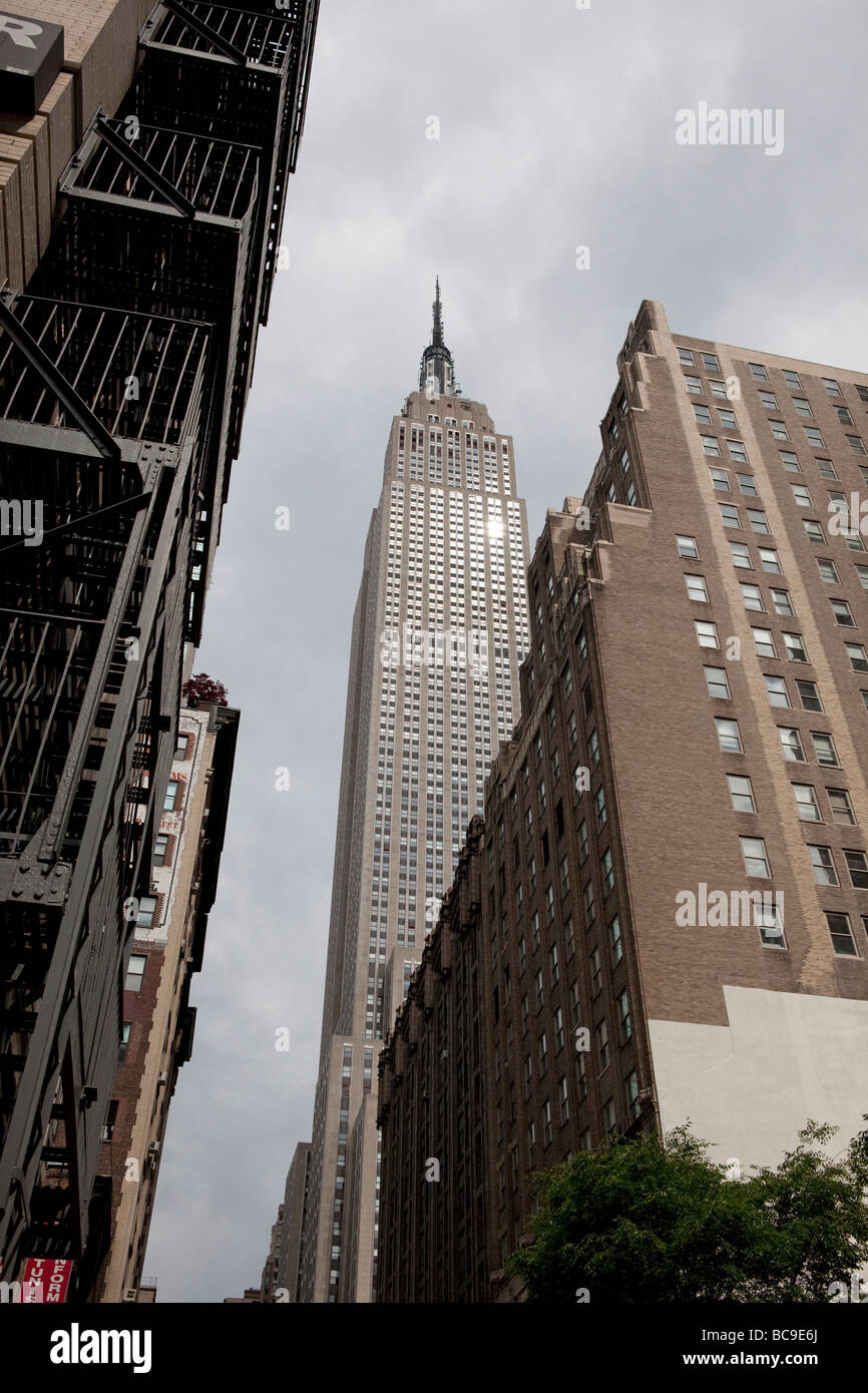 Empire State Building in NYC Stock Photo