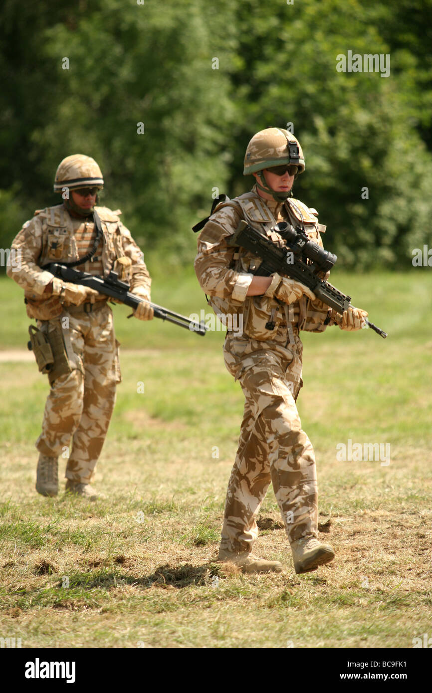 British Army infantry on exercise in UK Stock Photo - Alamy