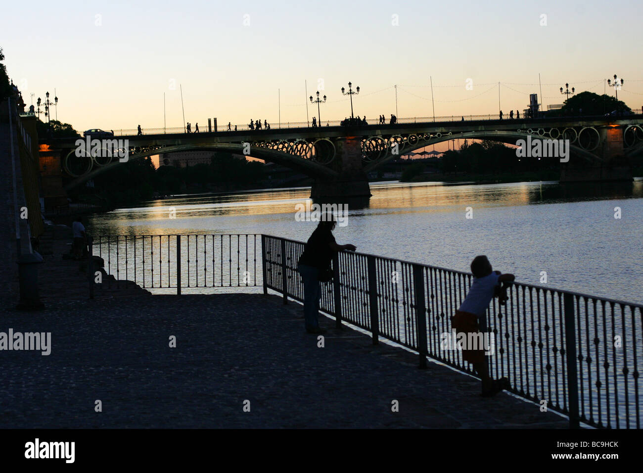 Triana bridge guadalquivir river hi-res stock photography and images ...