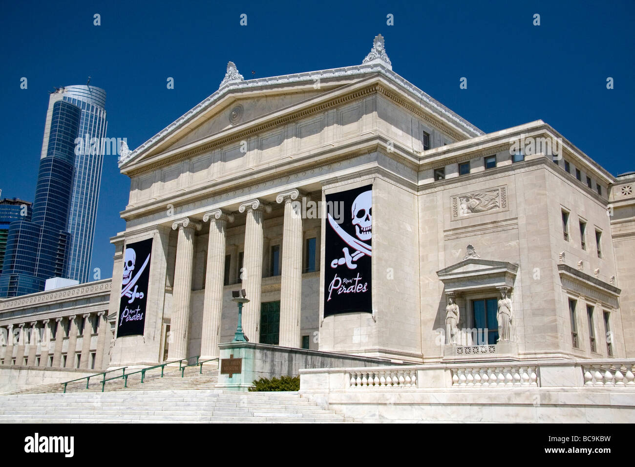 The Field Museum of Natural History located in Chicago Illinois USA  Stock Photo
