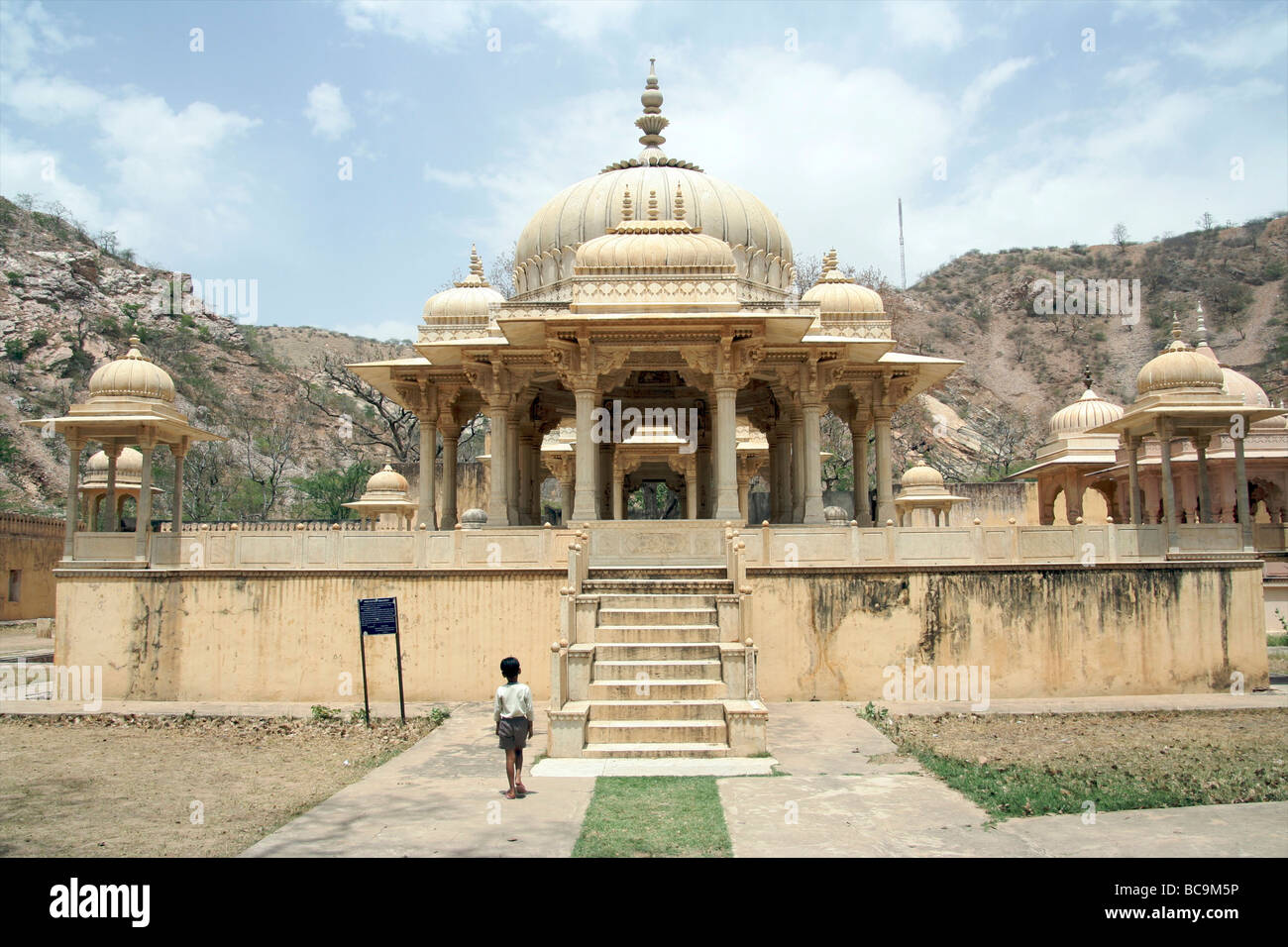Gaitor, Jaipur, designated cremation site of the rulers of Jaipur