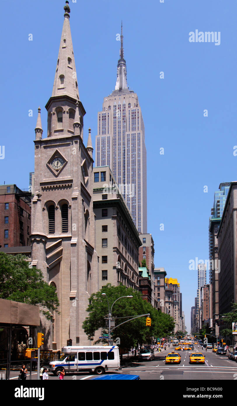 Empire State Building, Manhattan, New York City, USA Stock Photo - Alamy