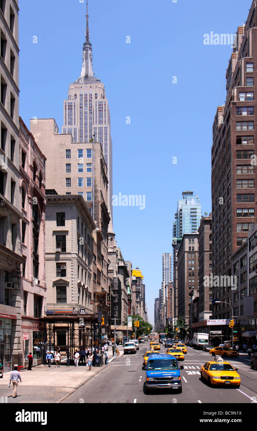 Empire State Building, Manhattan, New York City, USA Stock Photo - Alamy