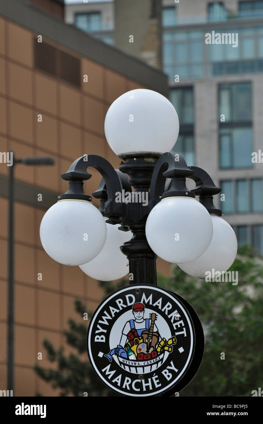 Sign - ByWard Market, Marche By Stock Photo