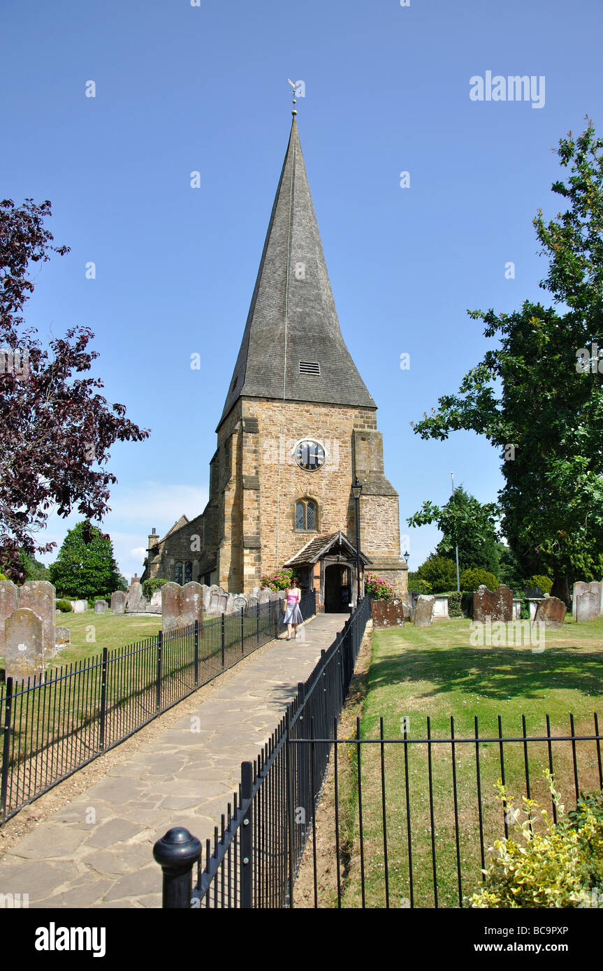 St.Mary's Church, East Street, Billingshurst, West Sussex, England, United Kingdom Stock Photo