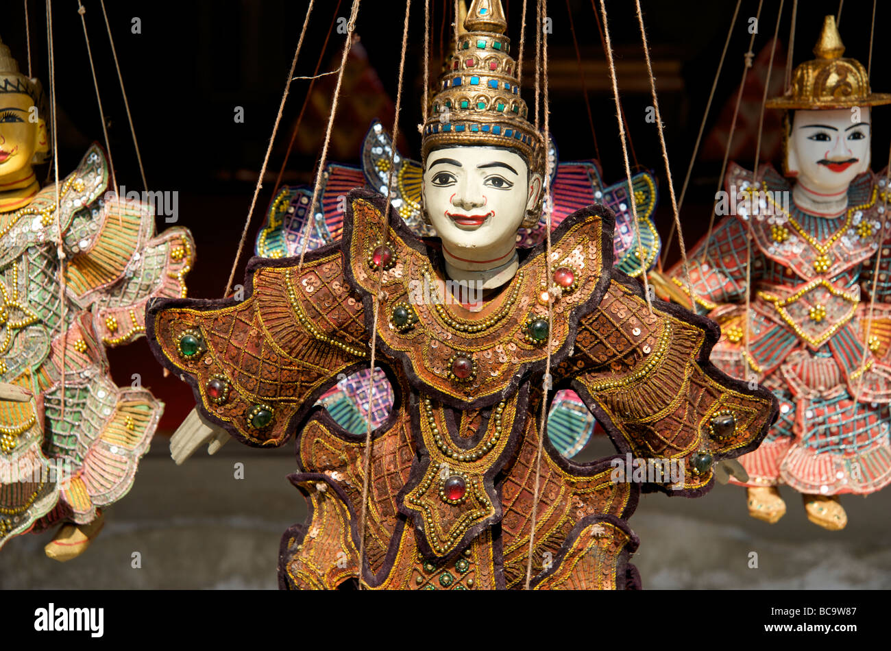 Burmese puppets hires stock photography and images Alamy