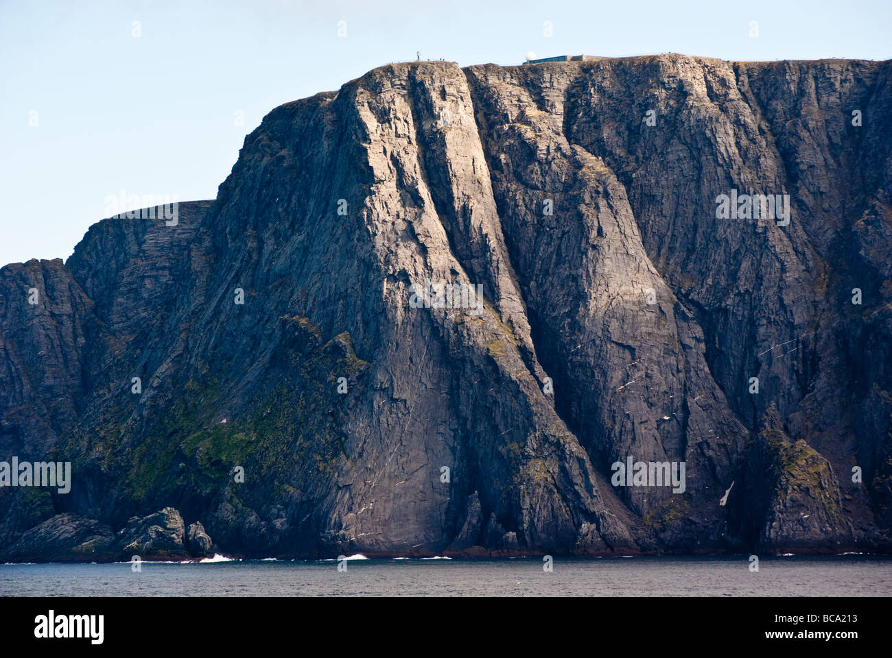 North Cape cliffs, Norway Stock Photo - Alamy