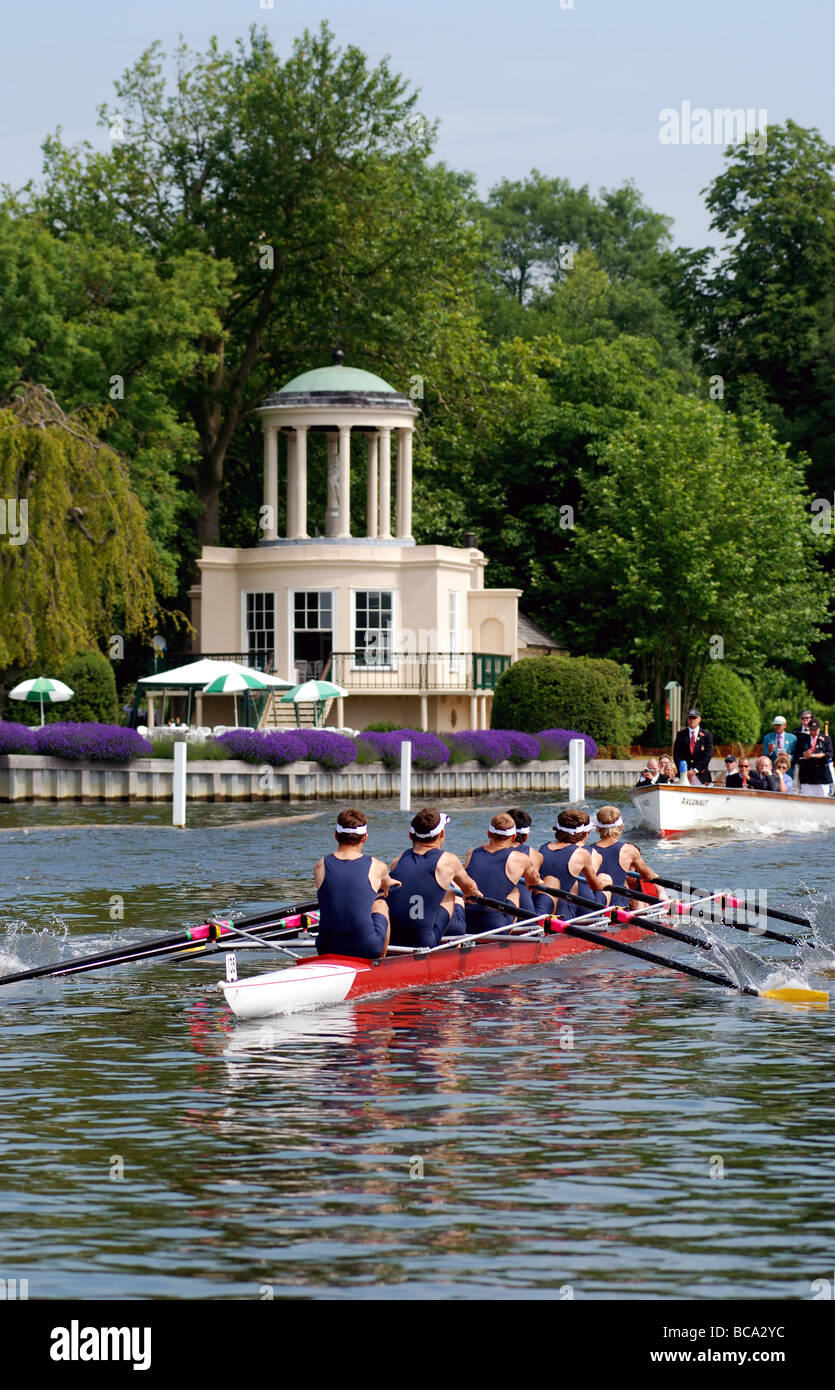 Henley Royal Regatta, HenleyonThames, Oxfordshire, England, UK Stock
