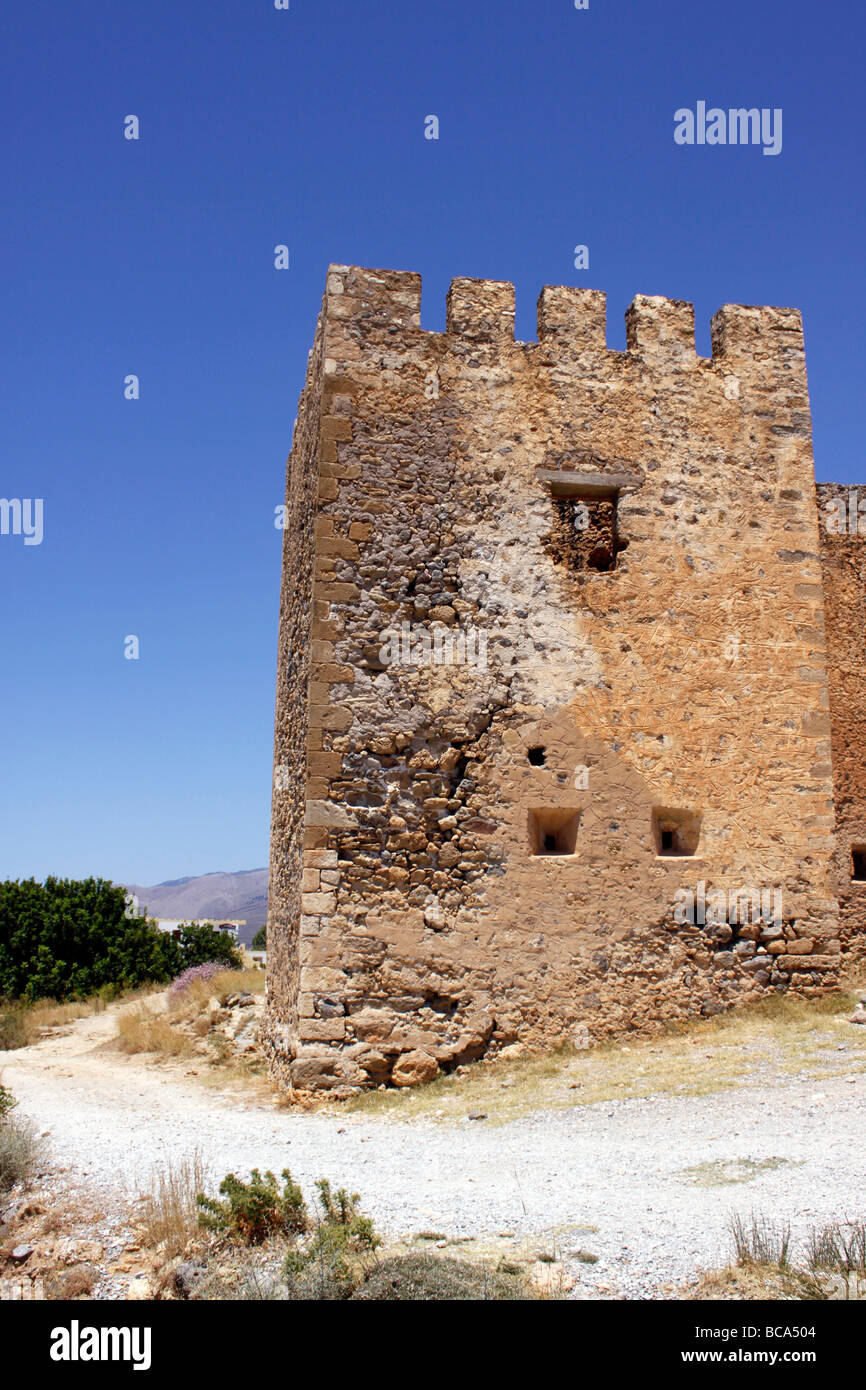 Frangokastello castle greece hi-res stock photography and images - Alamy