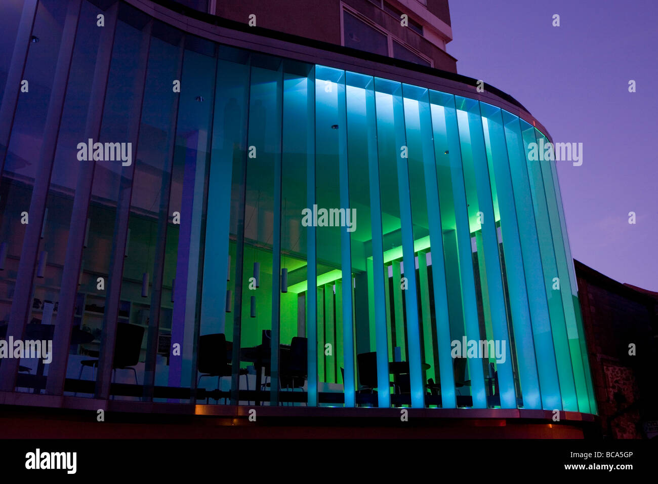 Exterior Exchange Gallery Penzance Stock Photo Alamy