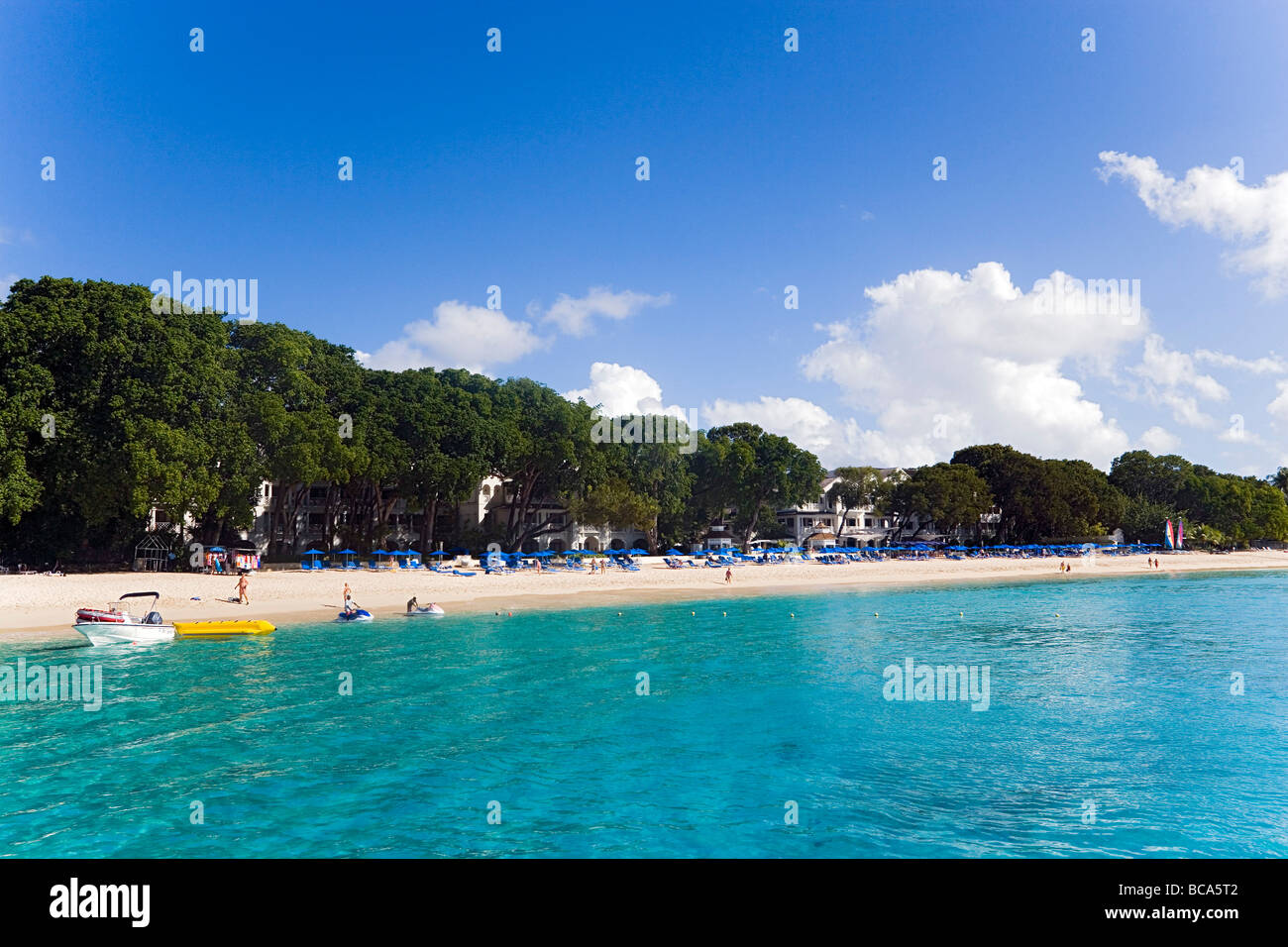 Beach, Sandy Lane Bay, Barbados, Caribbean Stock Photo Alamy