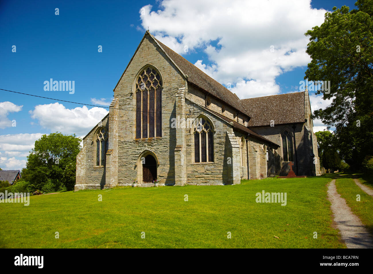 St Mary's Church, Pembridge Village, near Leominster, Herefordshire