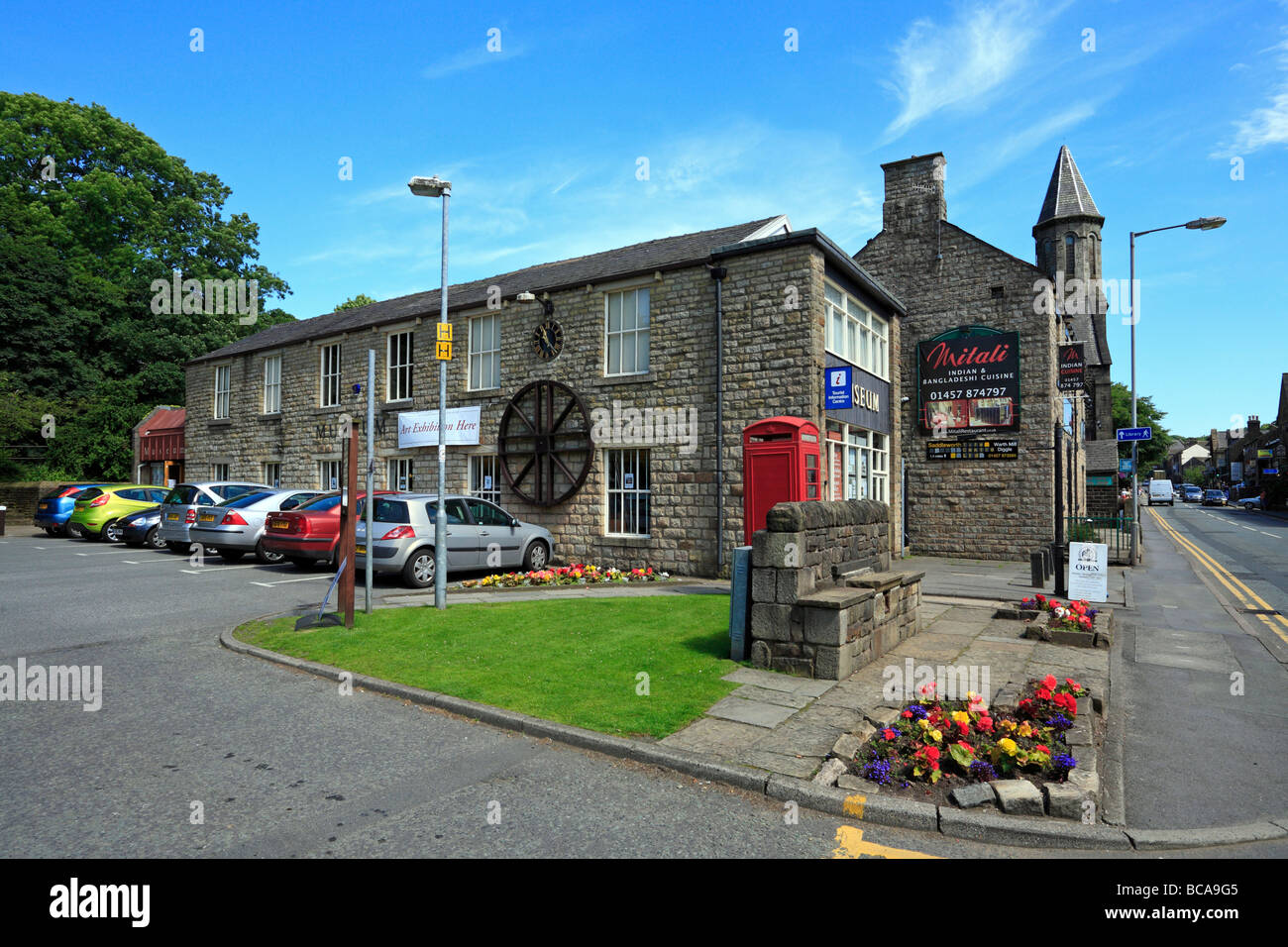 Saddleworth Museum and Art Gallery Uppermill Oldham Greater Manchester Lancashire England UK Stock Photo