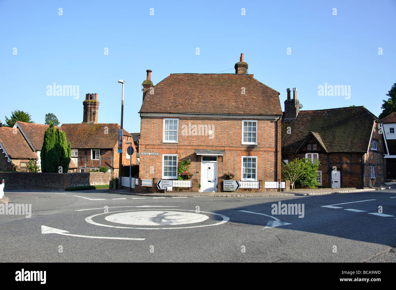 Golden Square, Henfield, West Sussex, England, United Kingdom Stock Photo