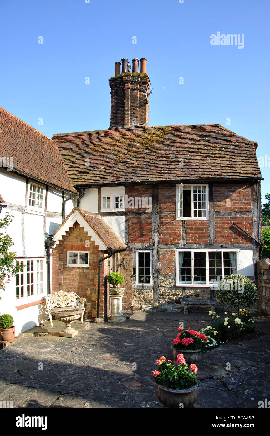 Period house, Golden Square, Henfield, West Sussex, England, United Kingdom Stock Photo