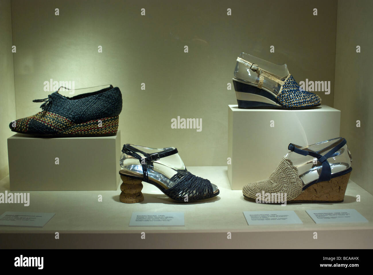 Exposition of Ferragamo's shoes. Opened in 1995 , the Salvatore