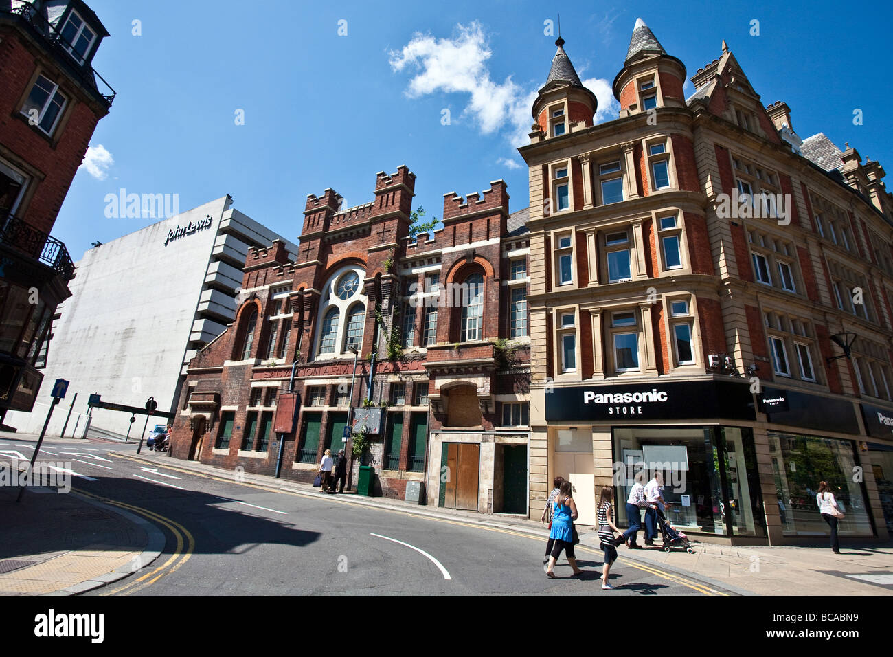 John Lewis department store in Sheffield Stock Photo Alamy
