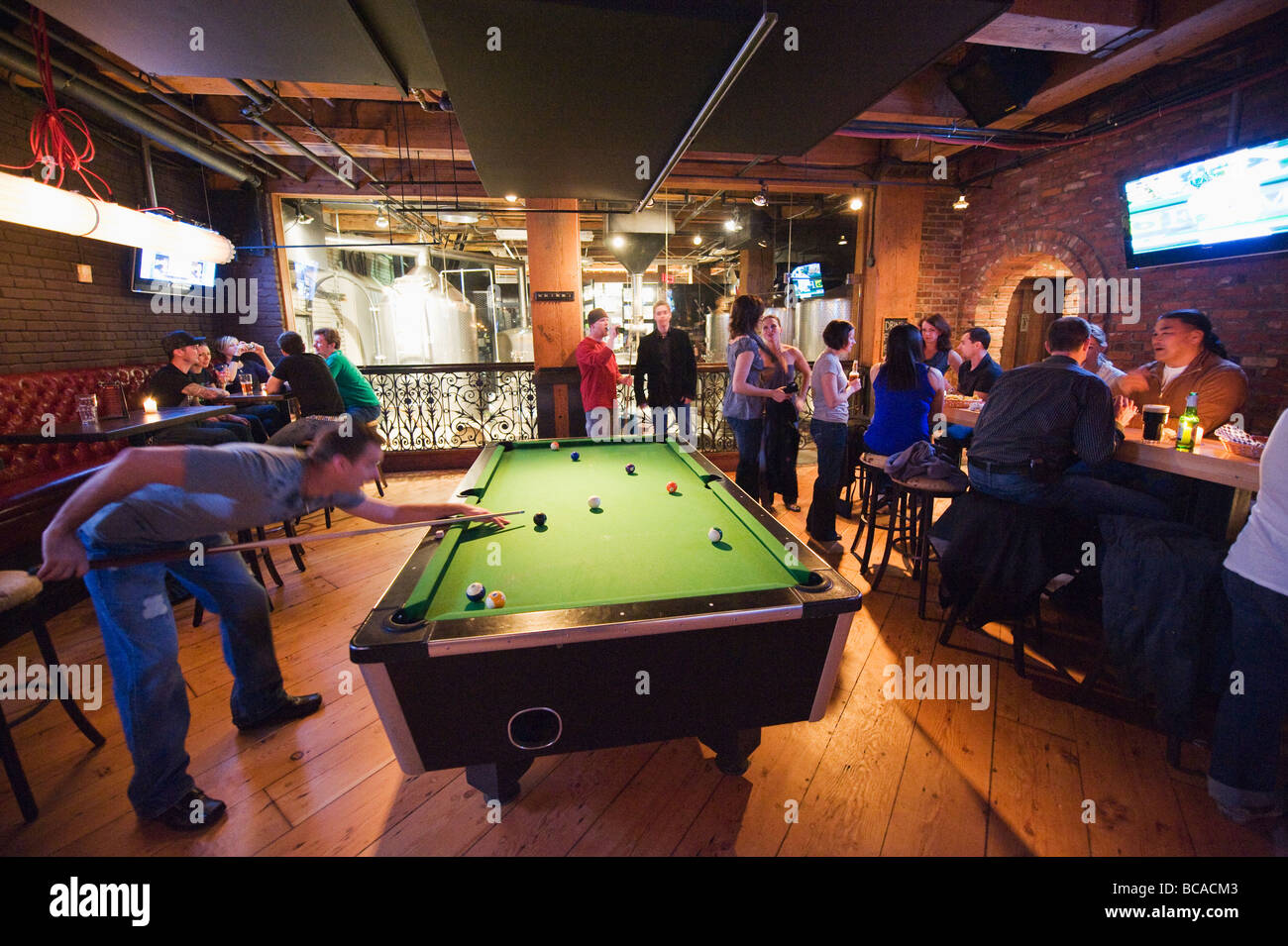 downtown pub Vancouver British Columbia Canada Stock Photo Alamy