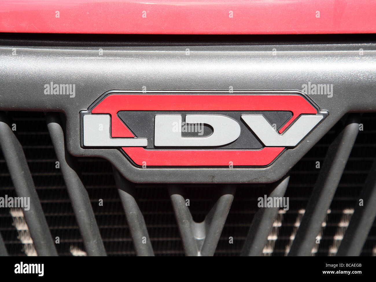 Badge on LDV van, London Stock Photo