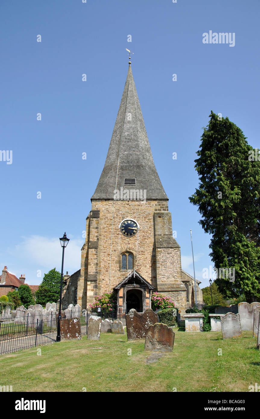 St.Mary's Church, East Street, Billingshurst, West Sussex, England, United Kingdom Stock Photo