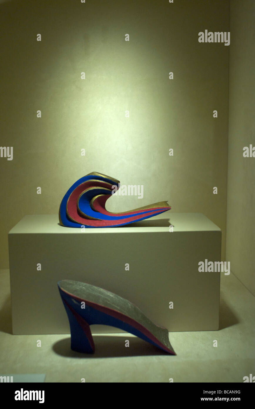 Exposition of Ferragamo's shoes. Opened in 1995 , the Salvatore