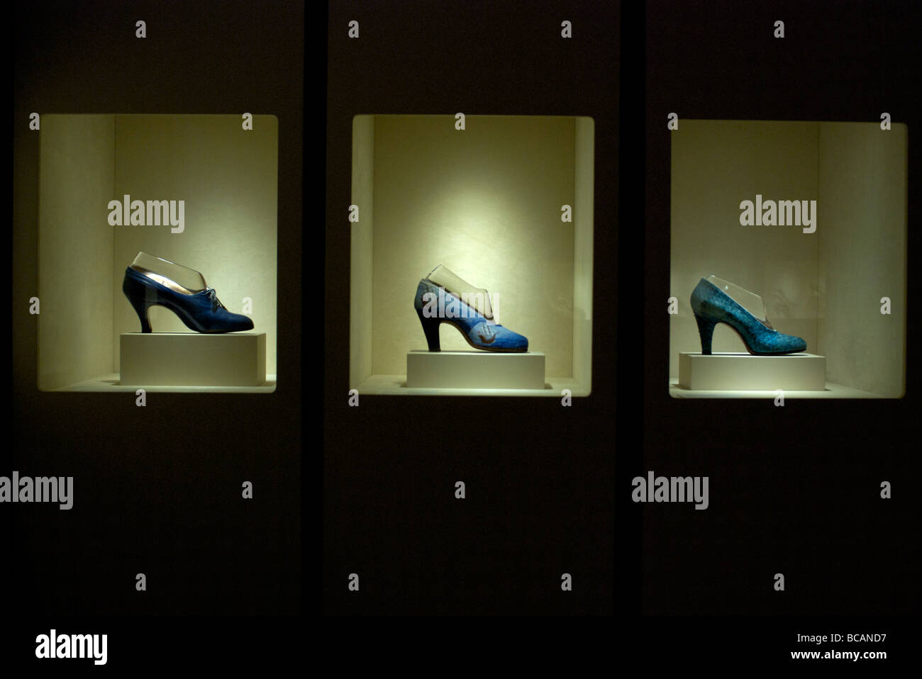 Exposition of Ferragamo's shoes. Opened in 1995 , the Salvatore