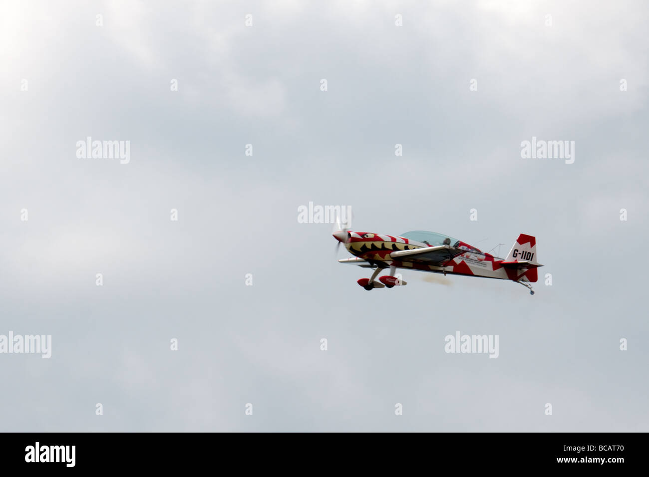 Extra 300 Ultimate High aerial display at Biggin Hill Airshow Stock ...