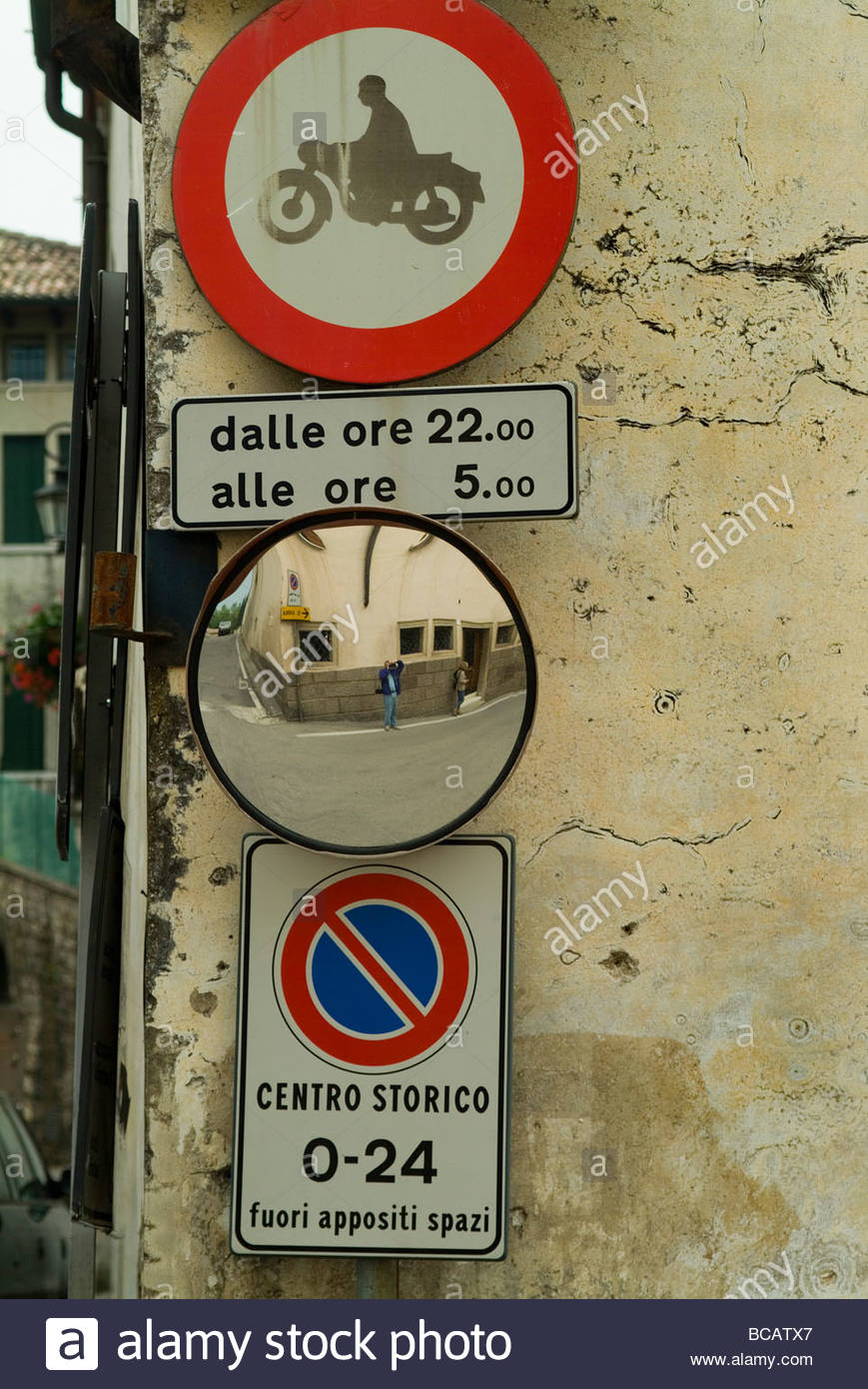 Rome Street Sign Reproduction Aluminium Sign Personalised Italian Street Sign