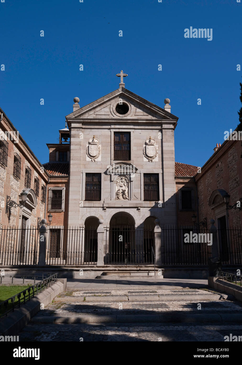 monasterio de la encarnación  Royal Monastery of the Incarnation, city of madrid spain. Stock Photo