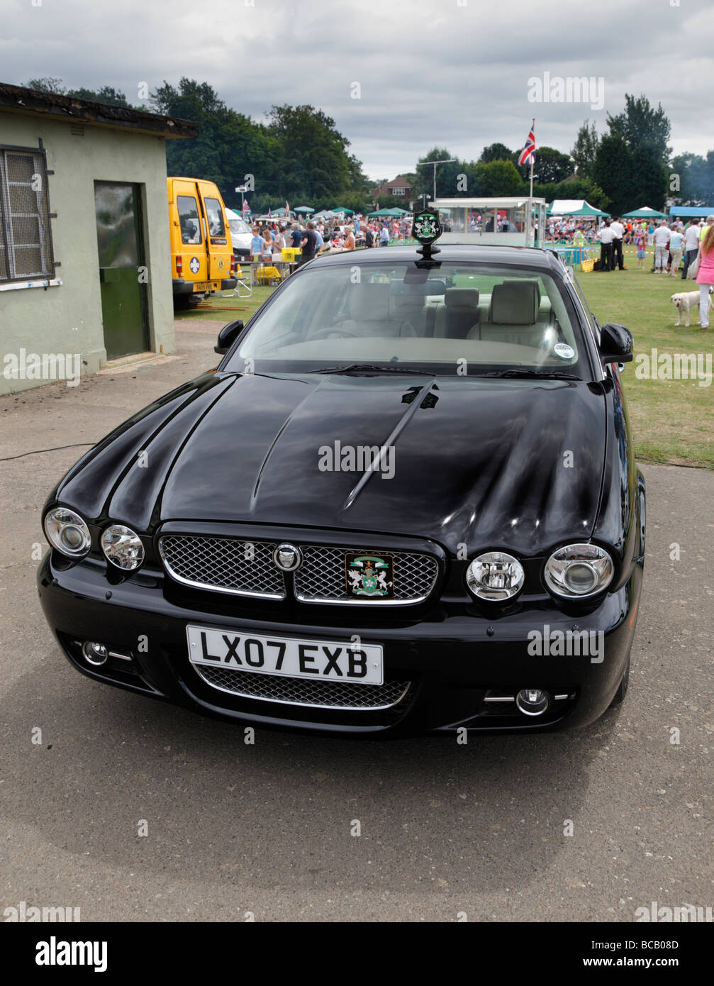 The London Borough of Bromley official Mayors Jaguar. Stock Photo