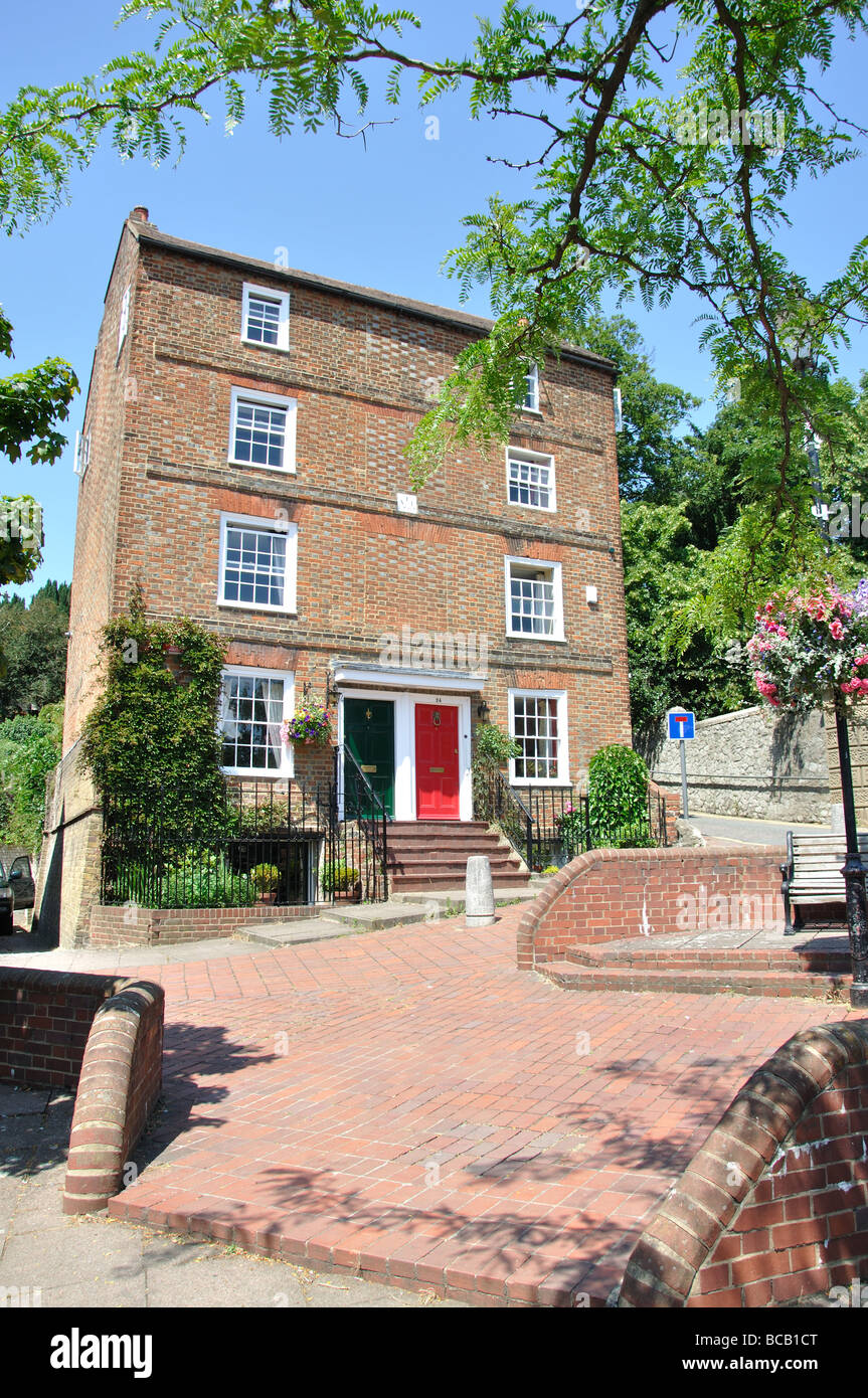 The Square, High Street, Aylesford, Kent, England, United Kingdom Stock