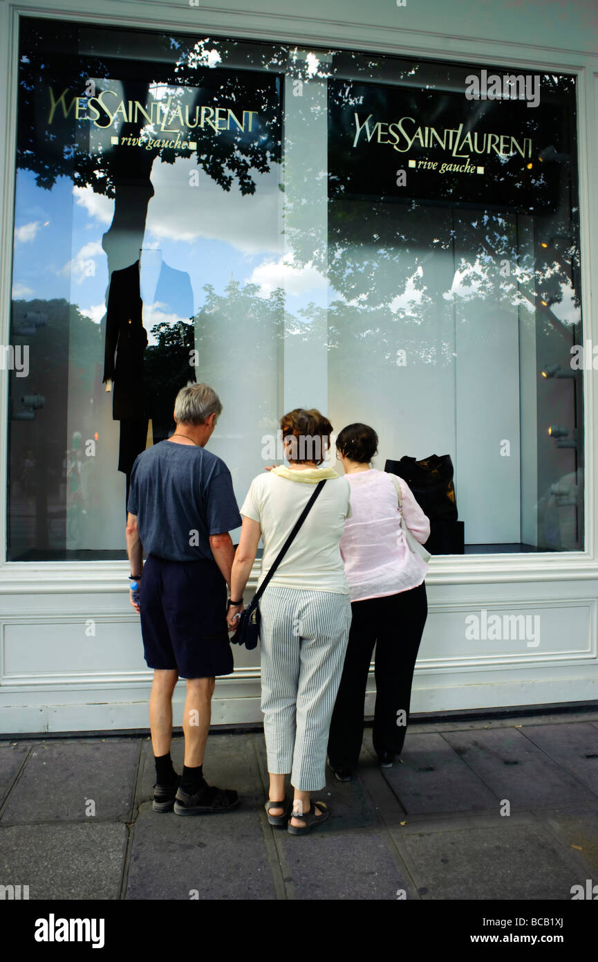 Yves saint laurent store front hi-res stock photography and images - Alamy