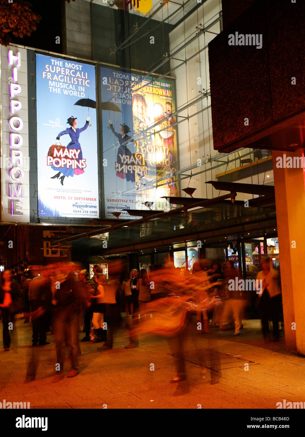 Birmingham Hippodrome Theatre Stock Photo Alamy