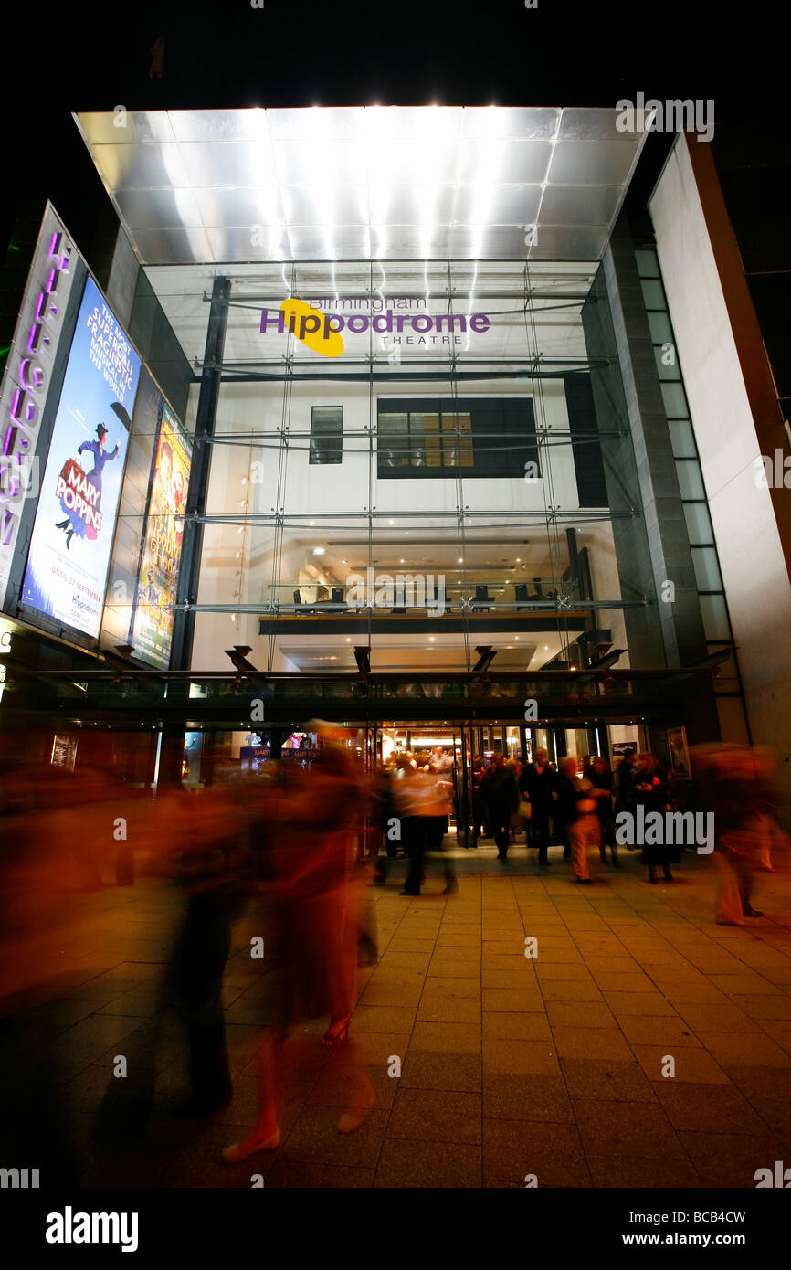 Birmingham Hippodrome theatre. Stock Photo