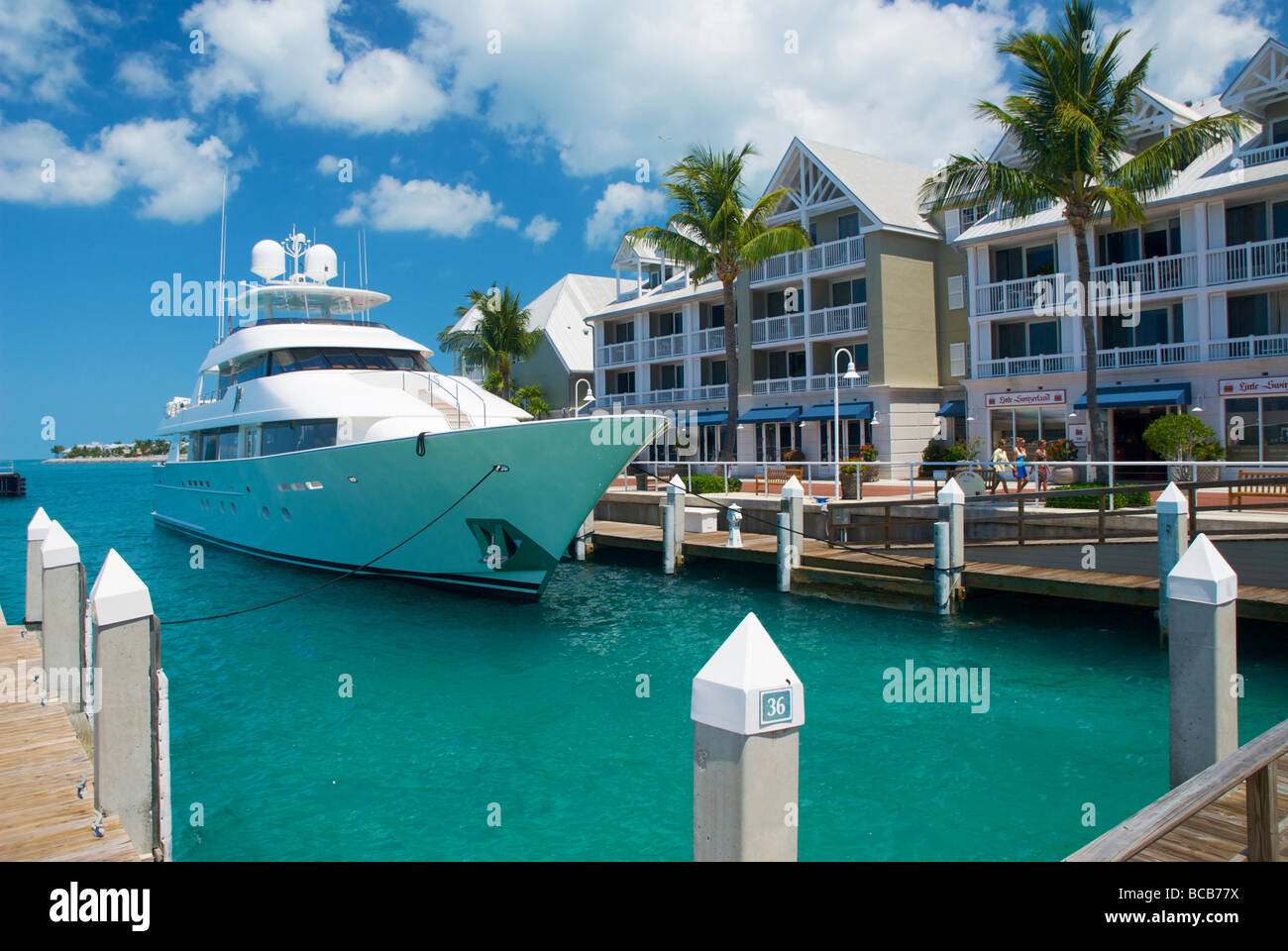 Yacht in Key West, Florida Stock Photo Alamy